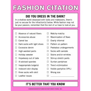 fashion citation